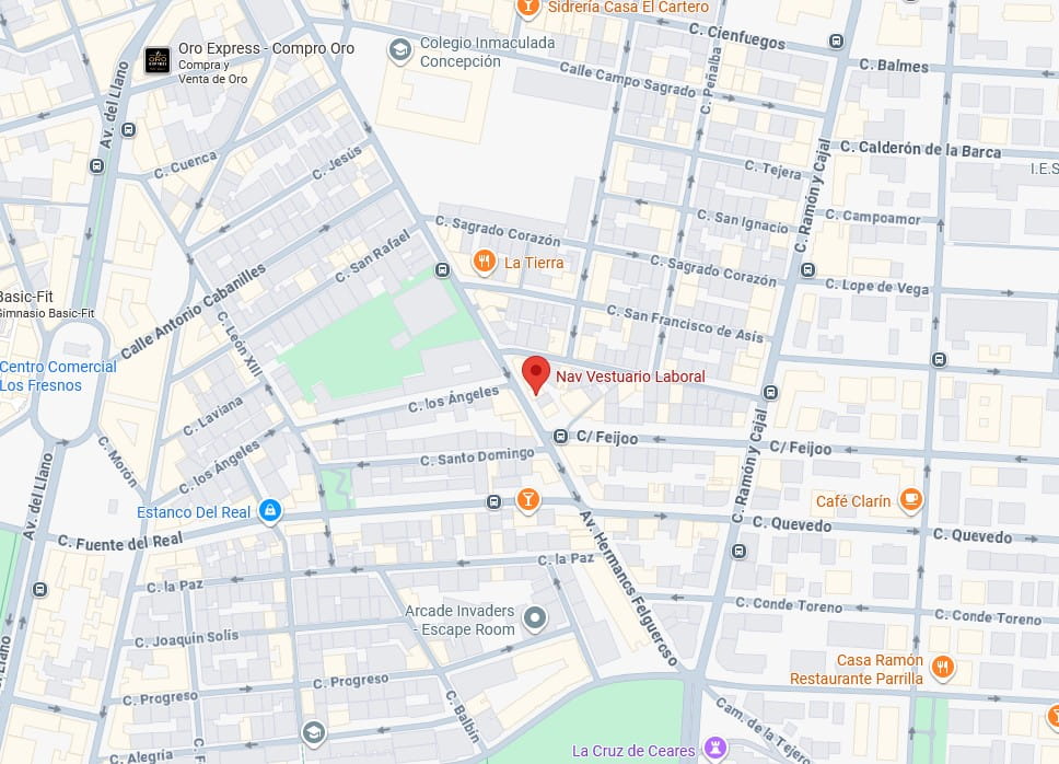 Nav Vestuario Laboral en Google Maps